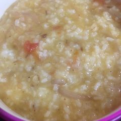 A picture of Fried khichdi.