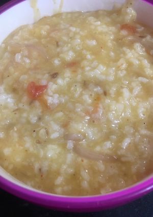 A picture of Fried khichdi.