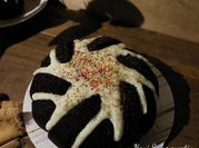Gambar lava cake coklat bubuk