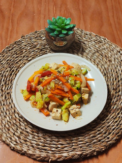 Foto de Legumes salteados com Tofu