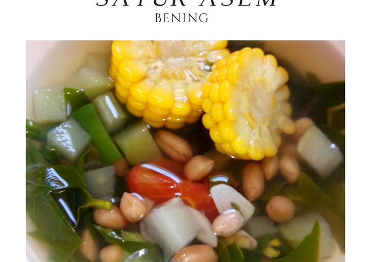 Resep Sayur Asem Bening Anti Gagal