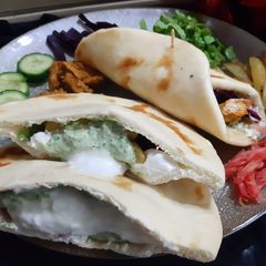 A picture of Shawarma.