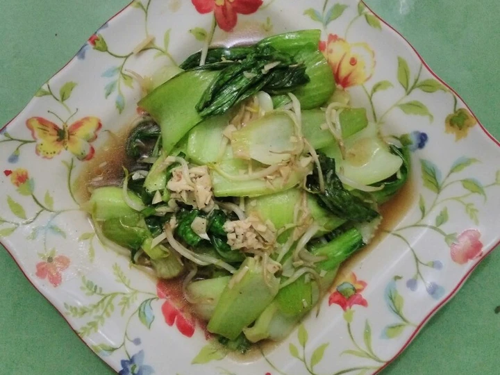 Easy Steps Prepare Recipes Tumis Pakchoi Bawang Putih the So Delicious Really Delicious.