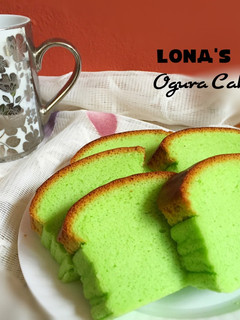 Foto resep Ogura Cake Pandan