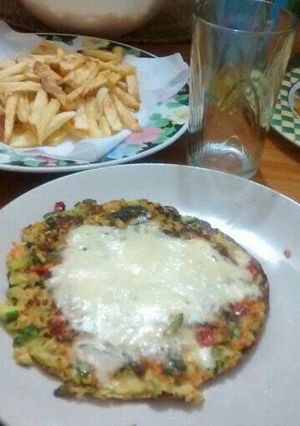 Una foto de Tortilla de zapallitos
