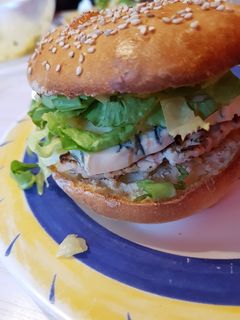 Une photo de Hamburger 100% maison