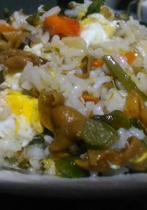 Foto resep Nasi goreng campur aduk
