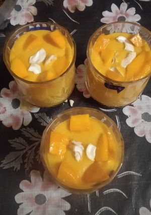 Kaju mango milkshake रेसिपी मुख्य फोटो
