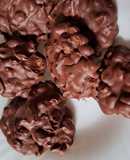 Bolachinhas de amendoim🥜 e chocolate🍫