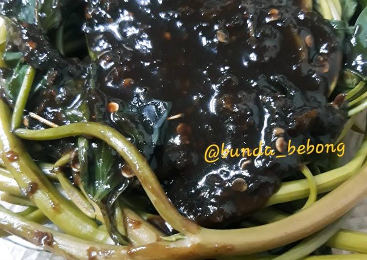 Cara Gampang Membuat Petis kangkung ala bunda bebong yang Sempurna