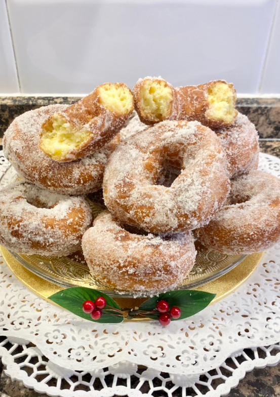 Una foto de Roscos de naranja muy esponjosos, sin gluten