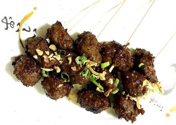 Resep Bakso Bakar (Daging Sapi) d’Teflon 😊 yang Bisa Manjain Lidah