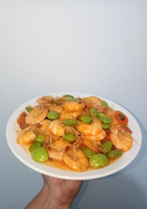 Foto resep Sambal Udang Petai Cabe Gendot
