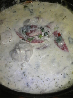 Una foto de Pollo a la crema!!!