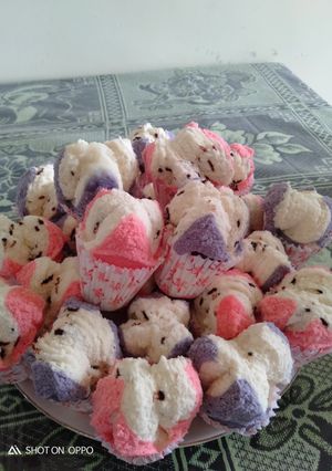 Foto resep Bolkus mekar rainbow
