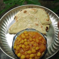 A picture of Masala chole.