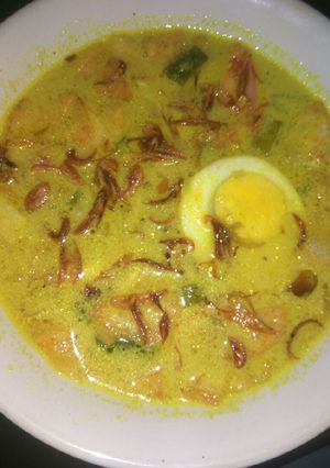 Foto resep Soto ayam santan
