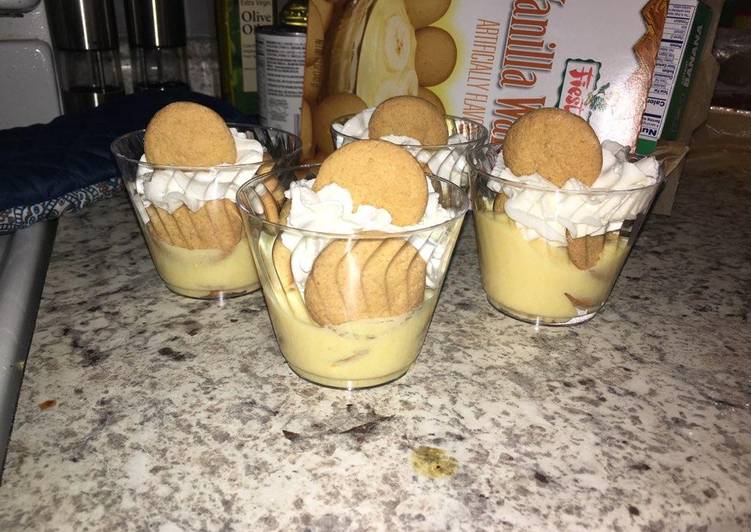 Recipe of Quick Banana pudding cups