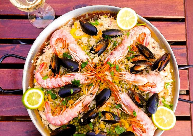 Paella De Marisco Ricetta Paella De Marisco Ricetta