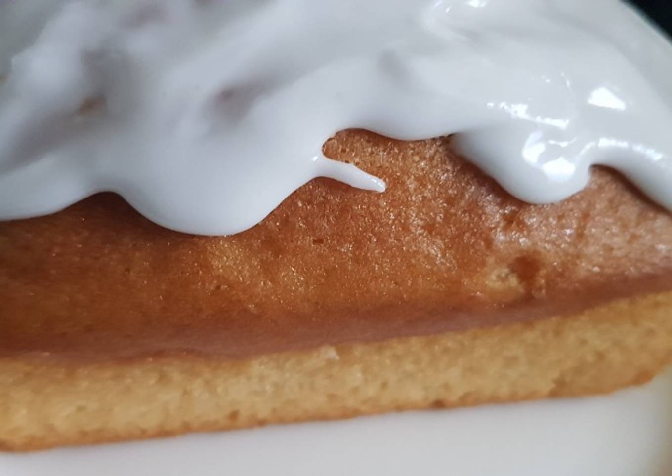 Easy iced Madeira cake