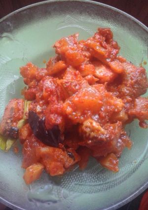 Foto resep Sambel goreng kikil kentang