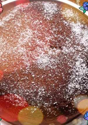 عکسی از دستور کیک بدون فر