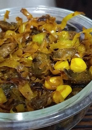 A picture of Weightloss cabbage mushroom sabji.