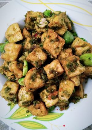 Foto resep Tahu Goreng Sambal Hijau