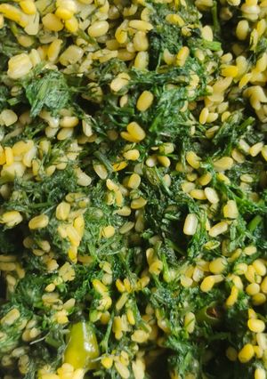 शेपु भाजी (Shepu Bhaji Recipe In Marathi) रेसिपी चे मुख्य फोटो 