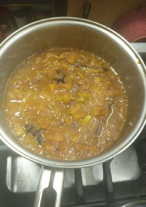 Una foto de Chutney de manzana