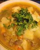 "Carbonada con carne"