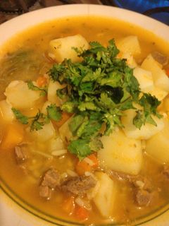 Una foto de "Carbonada con carne"