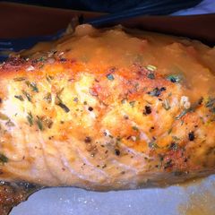 A picture of Air Fried Salmon.