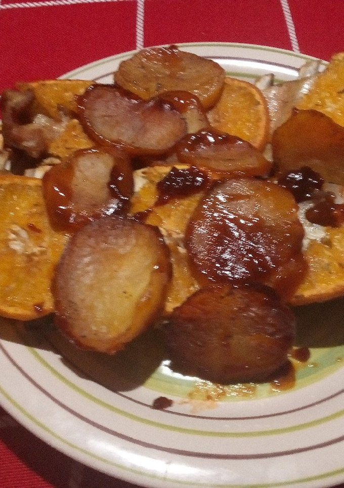 Una foto de Costillar a la naranja