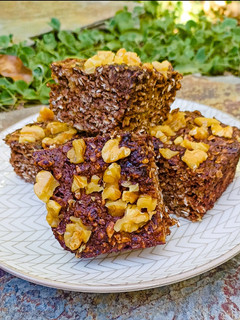 Una foto de Brownie de chocolate