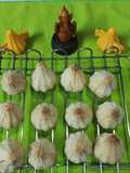 Stuffed Rava Atta Modak Cookies