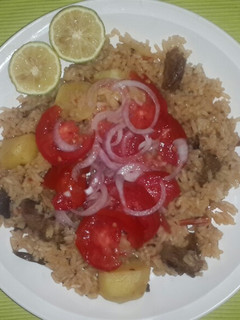 A picture of Simple pilau #ricecontest.
