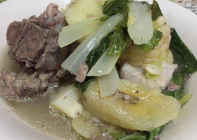 Steps to Prepare Super Quick Homemade Chef Ruth&#39;s Nilagang Baboy