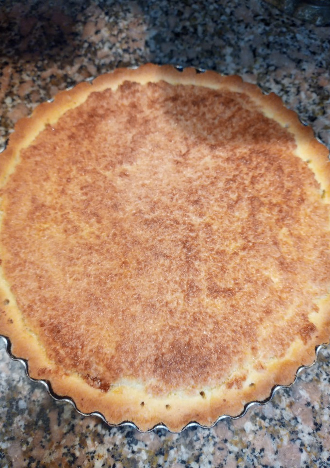 Una foto de Torta de Coco con Dulce de Leche
