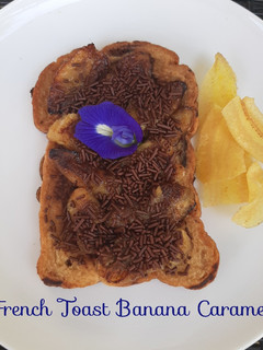 Foto resep French Toast Banana Caramel