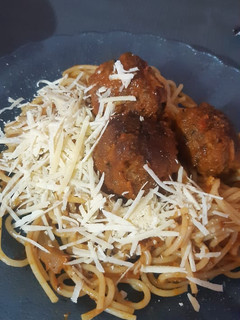 Una foto de ¡Spaghetti con albóndigas!