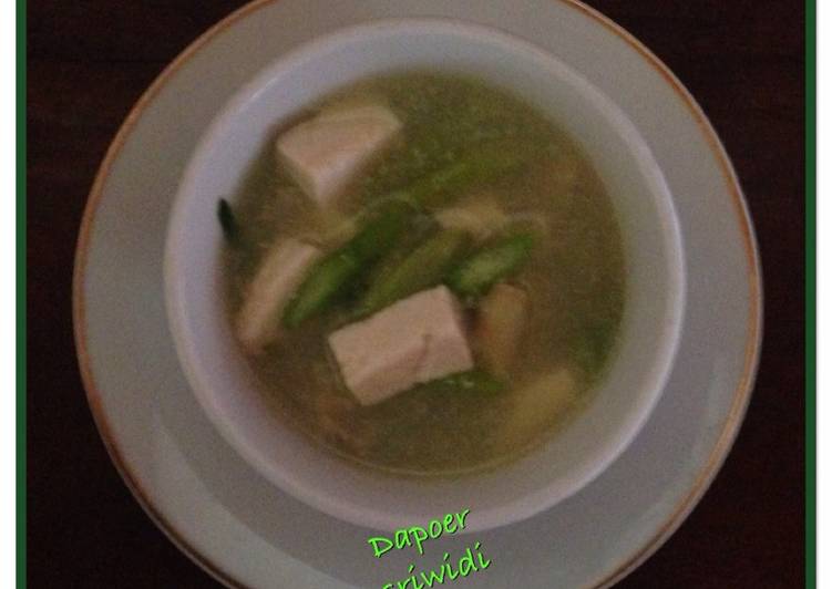 Resep Sup asparagus Anti Gagal