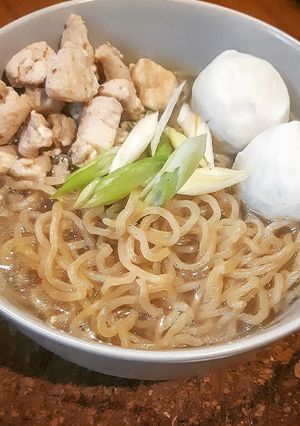 Foto resep Chicken Noodle Collagen Soup