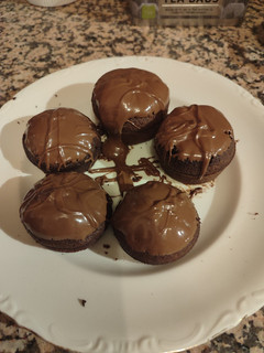 Una foto de Coulants de chocolate