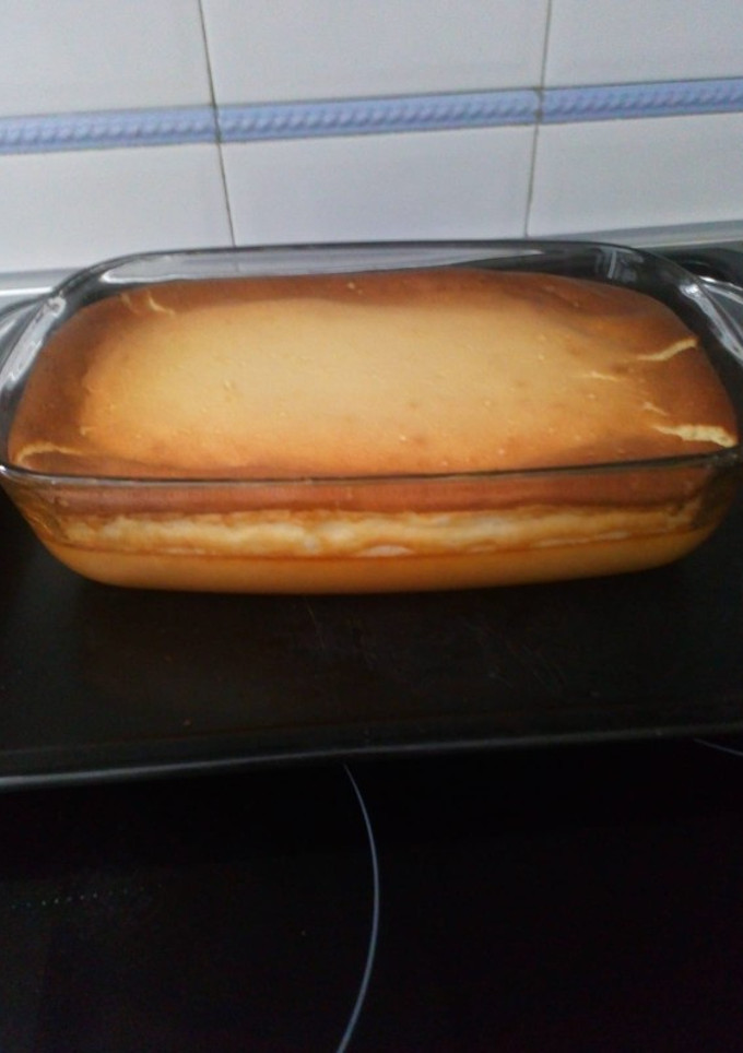 Una foto de Tarta de queso (sabor sobao)