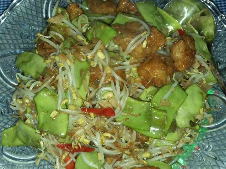 Ternyata ini lho! Resep membuat Tumis Taoge Gurame Goreng Tepung dijamin nikmat