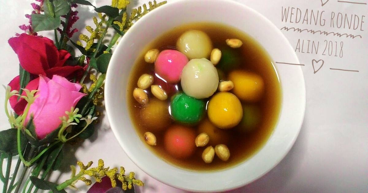 Wedang Ronde Roti Resep Wedang Ronde oleh Alin Lutfiyatun Nisa - Cookpad
