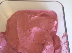 Foto principal de Helado de cerezas con Thermomix
