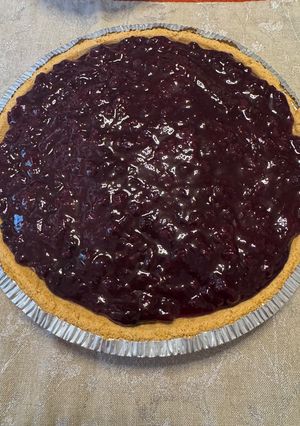Una foto de Cheesecake de Frutos rojos Estilo Ally