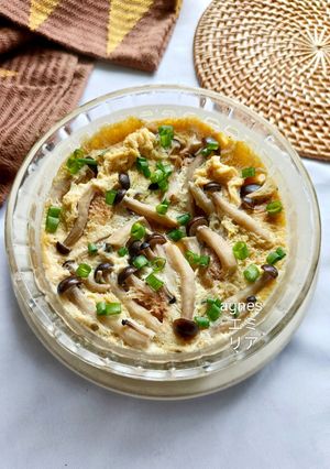 Foto resep Telur Tahu Jamur Kukus